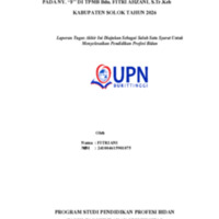<a href="/items/browse?advanced%5B0%5D%5Belement_id%5D=50&advanced%5B0%5D%5Btype%5D=is+exactly&advanced%5B0%5D%5Bterms%5D=ASUHAN+KEBIDANAN+BERKELANJUTAN%28CONTINUITY+OF+CARE%29+PADA+NY.+%E2%80%9CF%E2%80%9D+DI+TPMB+Bdn.+FITRI+AHZANI%2C+S.Tr.Keb+KABUPATEN+SOLOK+TAHUN+2026%0D%0A">ASUHAN KEBIDANAN BERKELANJUTAN(CONTINUITY OF CARE) PADA NY. “F” DI TPMB Bdn. FITRI AHZANI, S.Tr.Keb KABUPATEN SOLOK TAHUN 2026<br /><br />
</a>